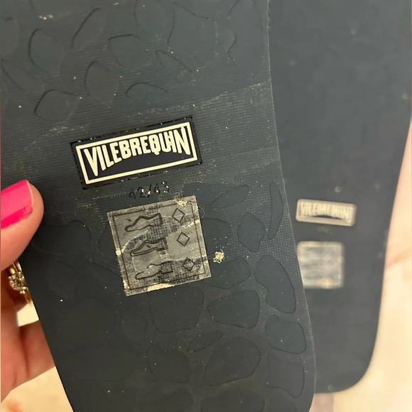 ! VILEBREQUIN Copp In Blue flip flop - Picture 3 of 3